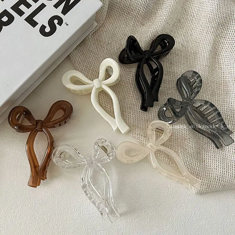Clear Shark Clip for Hair Grab Large Bow Clip — feature 4