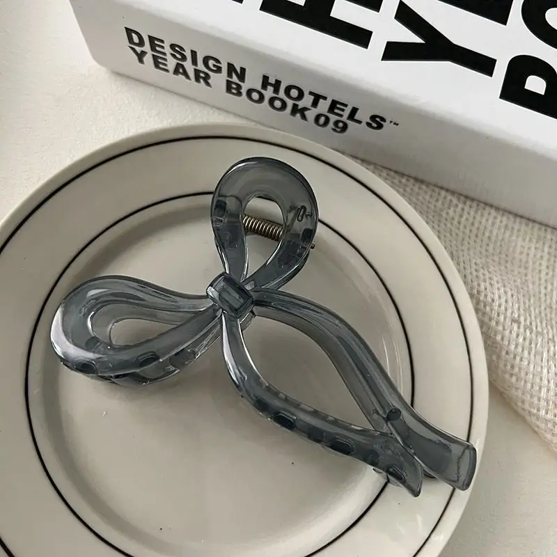 Clear Shark Clip for Hair Grab Large Bow Clip - Image 6