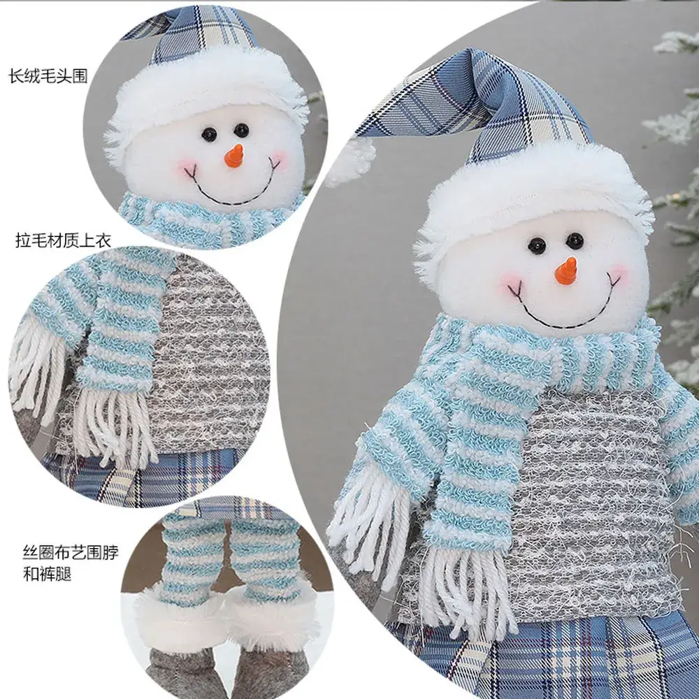 Cross-Border Christmas Doll Santa Snowman Telescopic Decor - Image 7