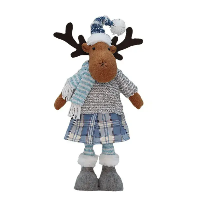Cross-Border Christmas Doll Santa Snowman Telescopic Decor - Image 8