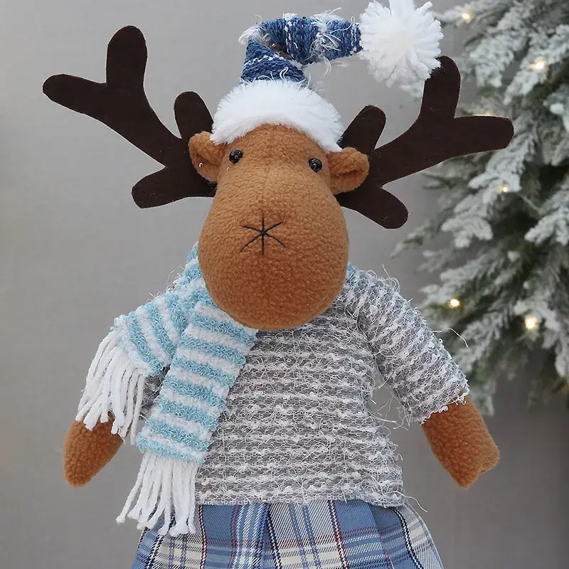 Cross-Border Christmas Doll Santa Snowman Telescopic Decor — feature 11