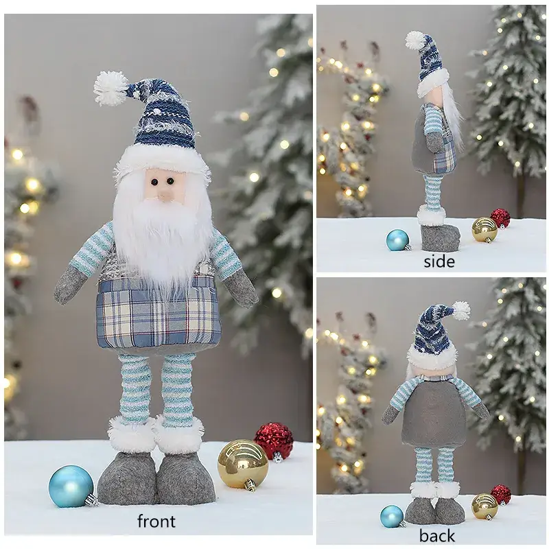 Cross-Border Christmas Doll Santa Snowman Telescopic Decor — feature 8