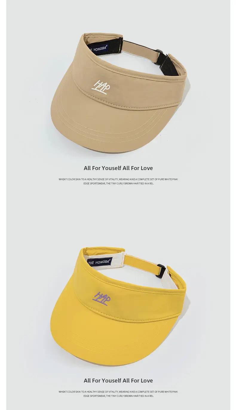 Women's Wide Brim Sun Hat Adjustable Golf Cap 56cm — feature 9