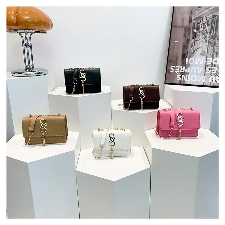Stylish Brown Chain Crossbody Bag for Women 2024 - Image 6