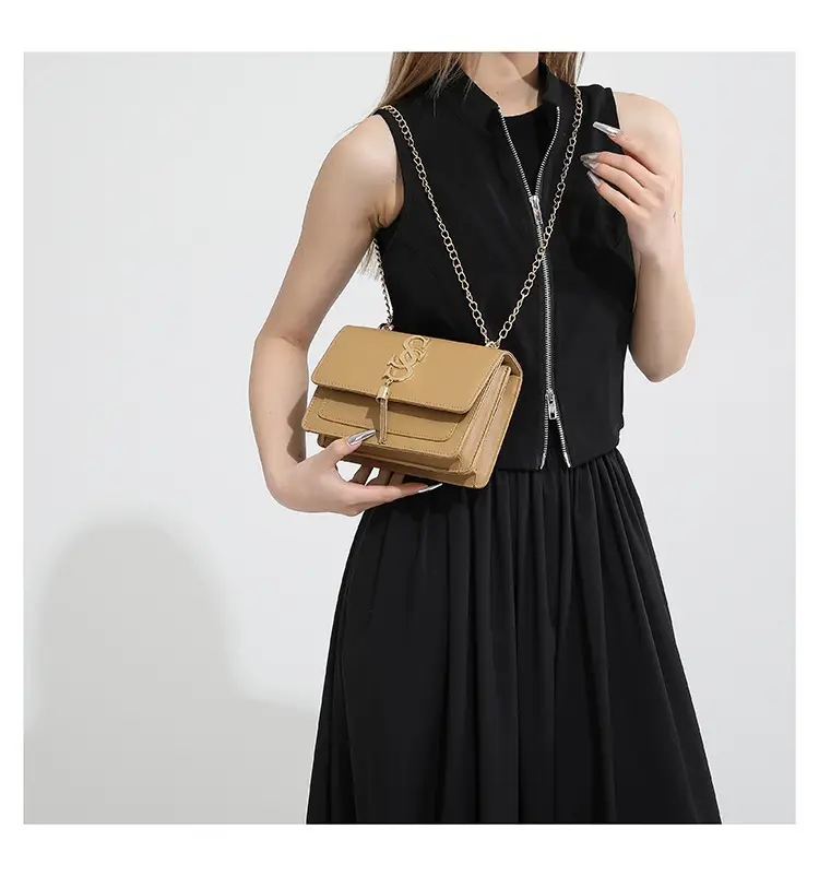 Stylish Brown Chain Crossbody Bag for Women 2024 — feature 20