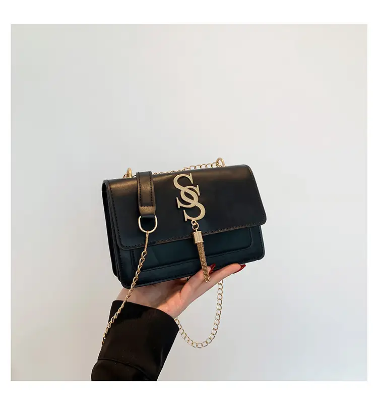Stylish Brown Chain Crossbody Bag for Women 2024 - Image 2