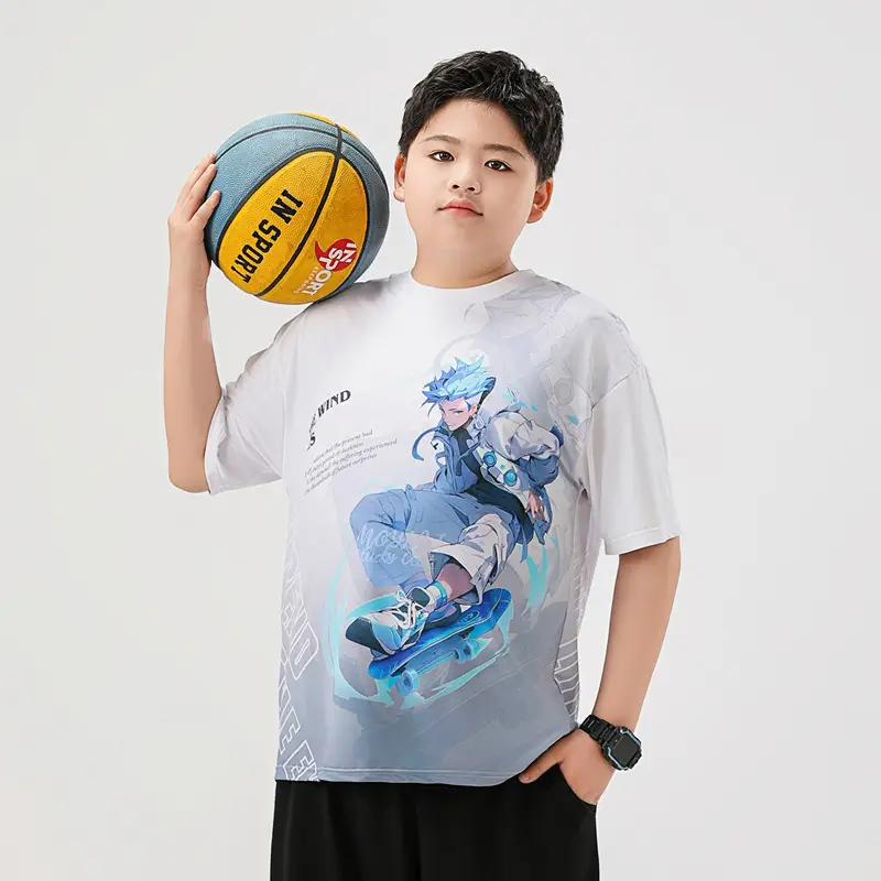 Chubby Men's Graphic T-Shirt Plus Large Loose Fit - Image 3
