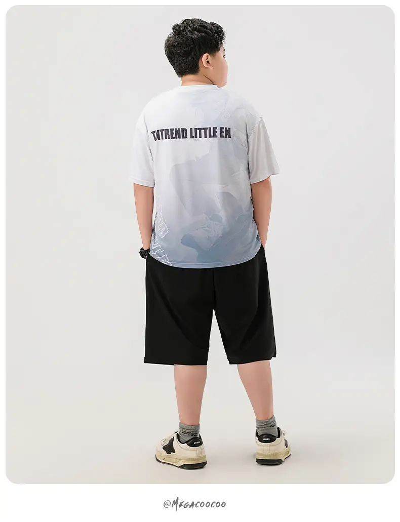 Chubby Men's Graphic T-Shirt Plus Large Loose Fit — feature 17