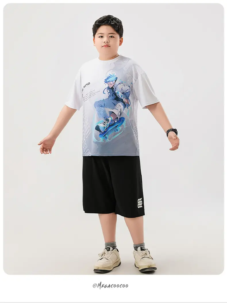 Chubby Men's Graphic T-Shirt Plus Large Loose Fit — feature 18