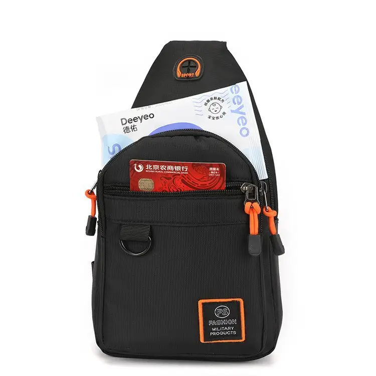 Men's Green Water-Repellent Messenger Bag - Image 8