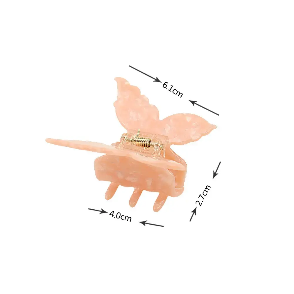 French Retro Butterfly Hairpin Clips for Women