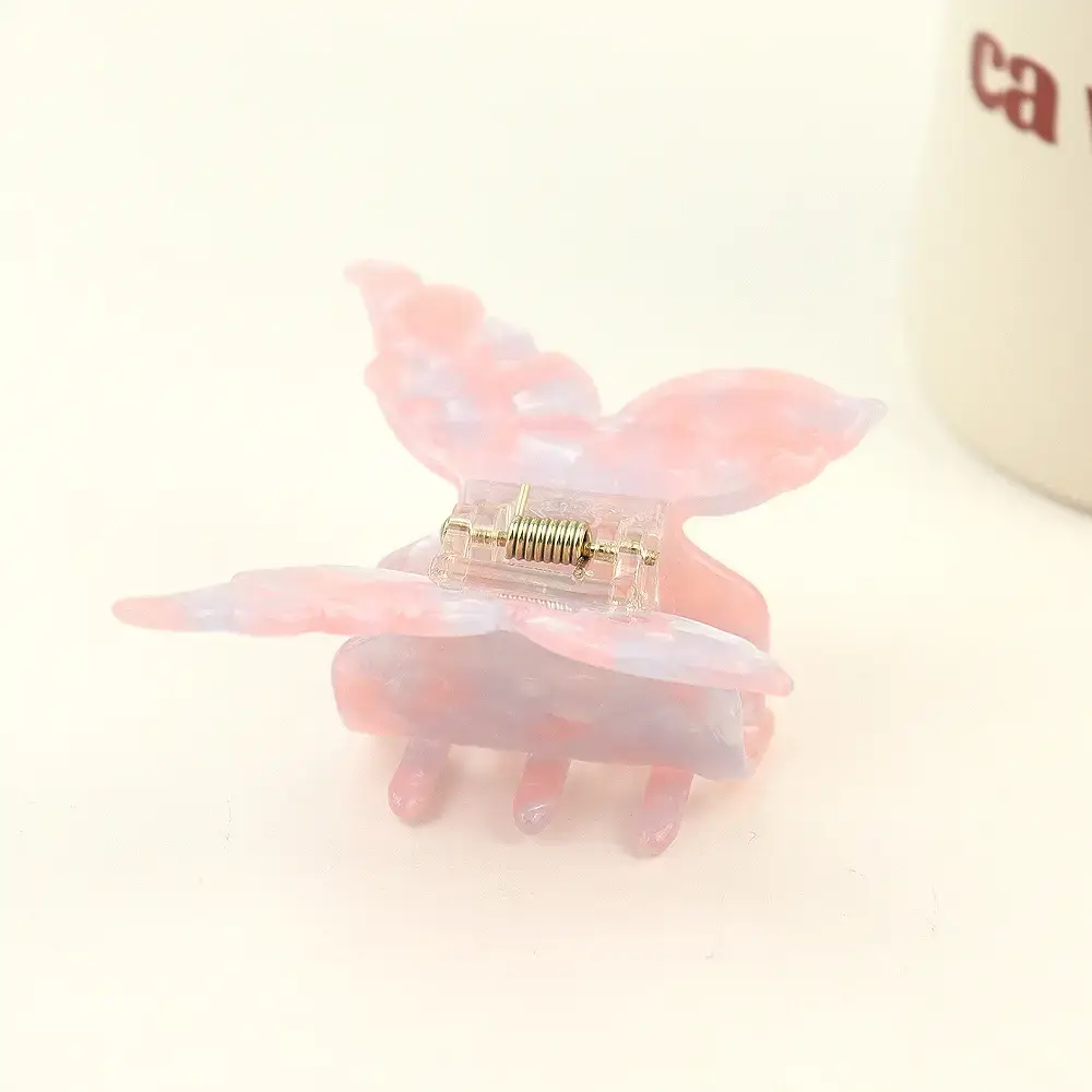 French Retro Butterfly Hairpin Clips for Women