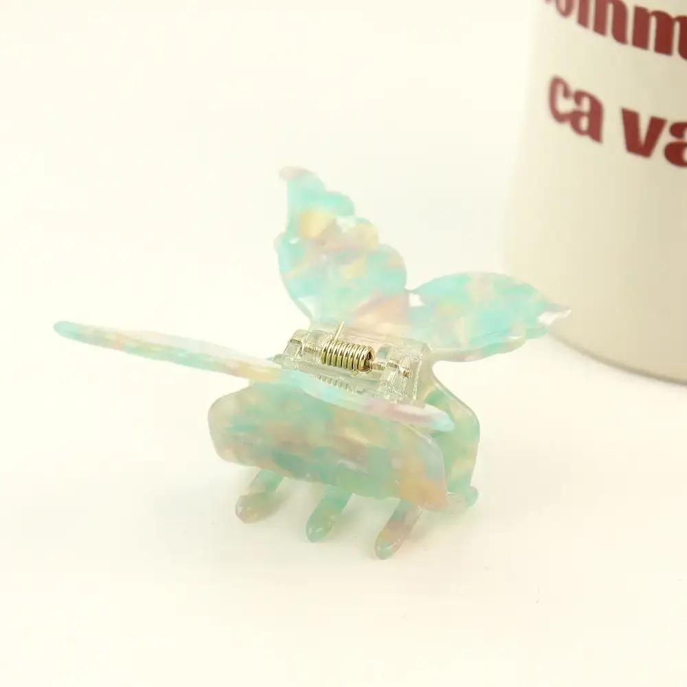 French Retro Butterfly Hairpin Clips for Women