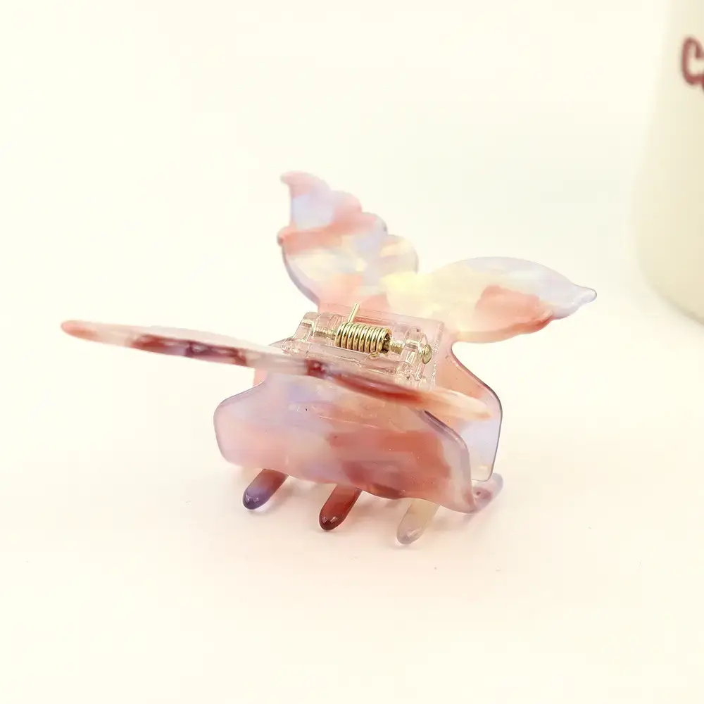 French Retro Butterfly Hairpin Clips for Women