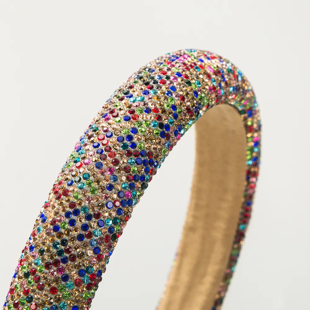 Full Diamond Rhinestone Hair Hoop for Women - Image 13