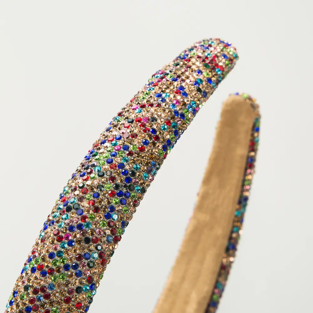 Full Diamond Rhinestone Hair Hoop for Women - Image 14