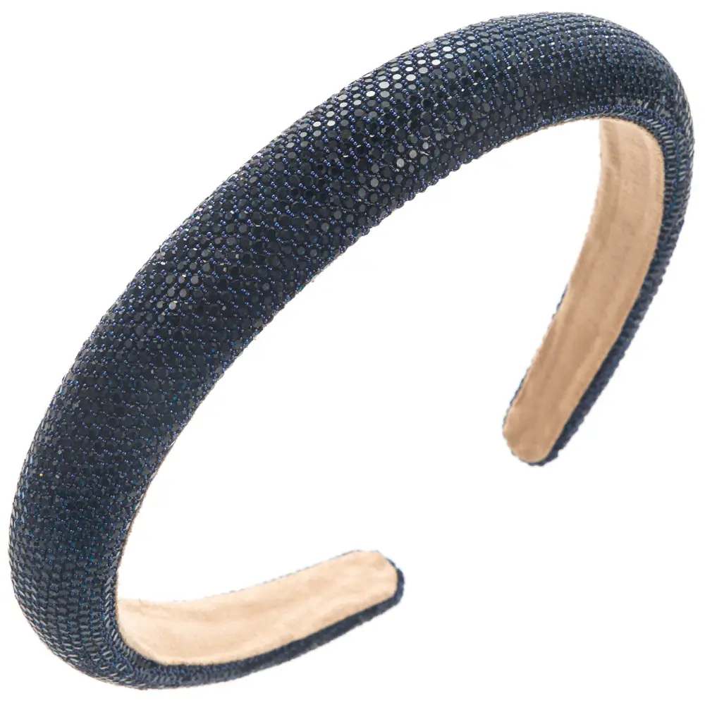 Full Diamond Rhinestone Hair Hoop for Women - Image 2