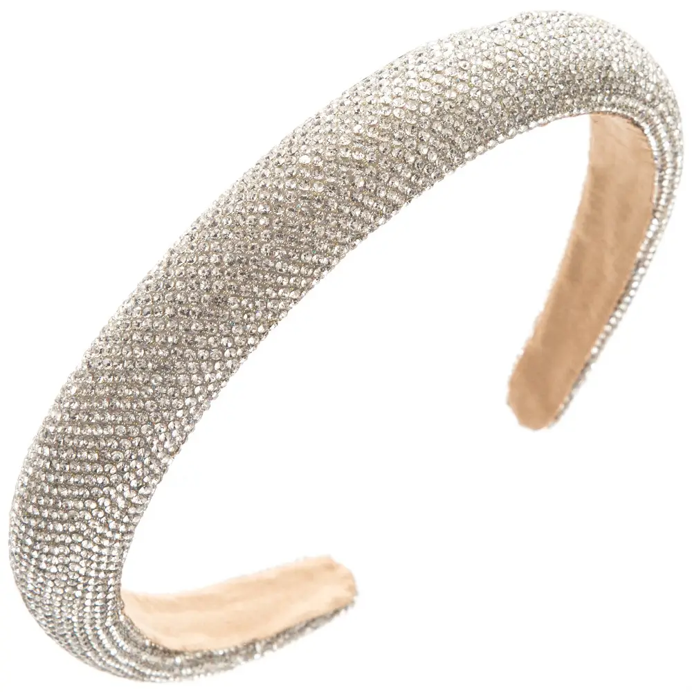 Full Diamond Rhinestone Hair Hoop for Women - Image 7