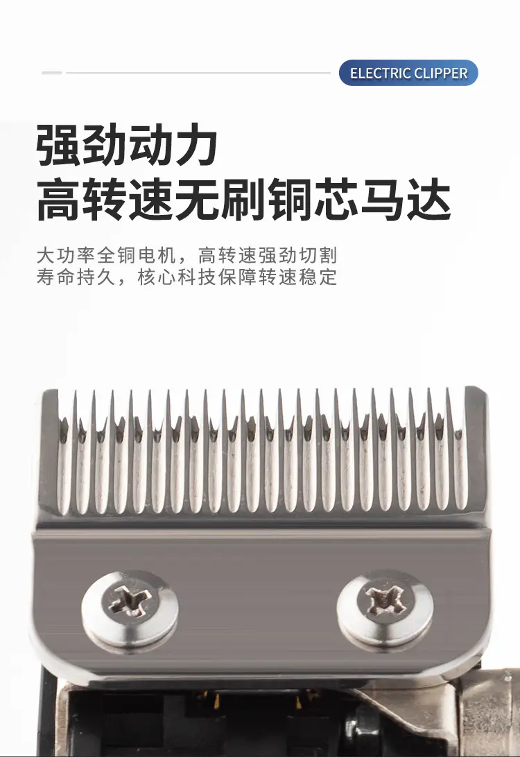 Professional Hair Clipper Electric with Multiple Blades — feature 6