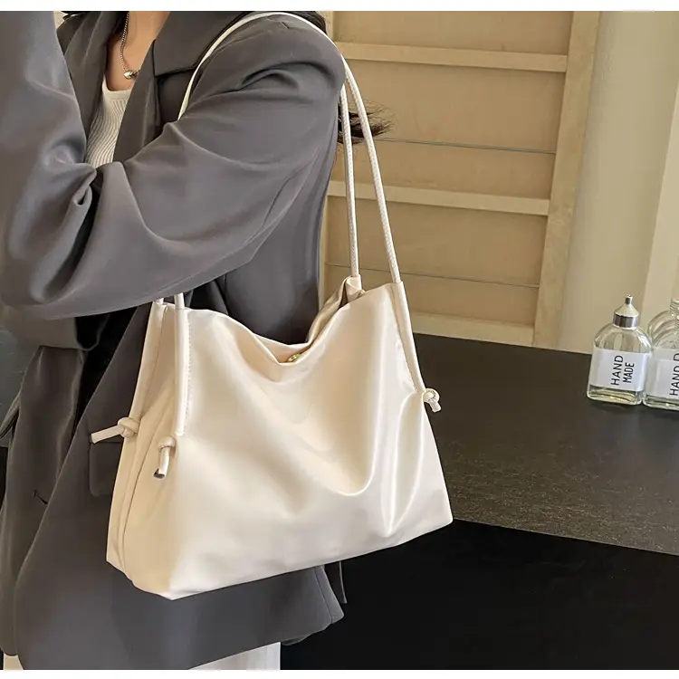 Soft PU Bucket Bag Women's 2024 New Fashionable — feature 17