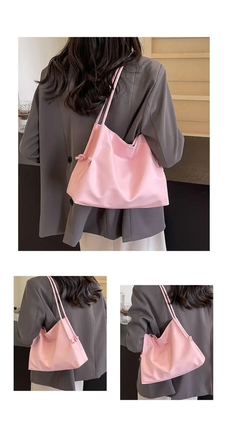 Soft PU Bucket Bag Women's 2024 New Fashionable — feature 26