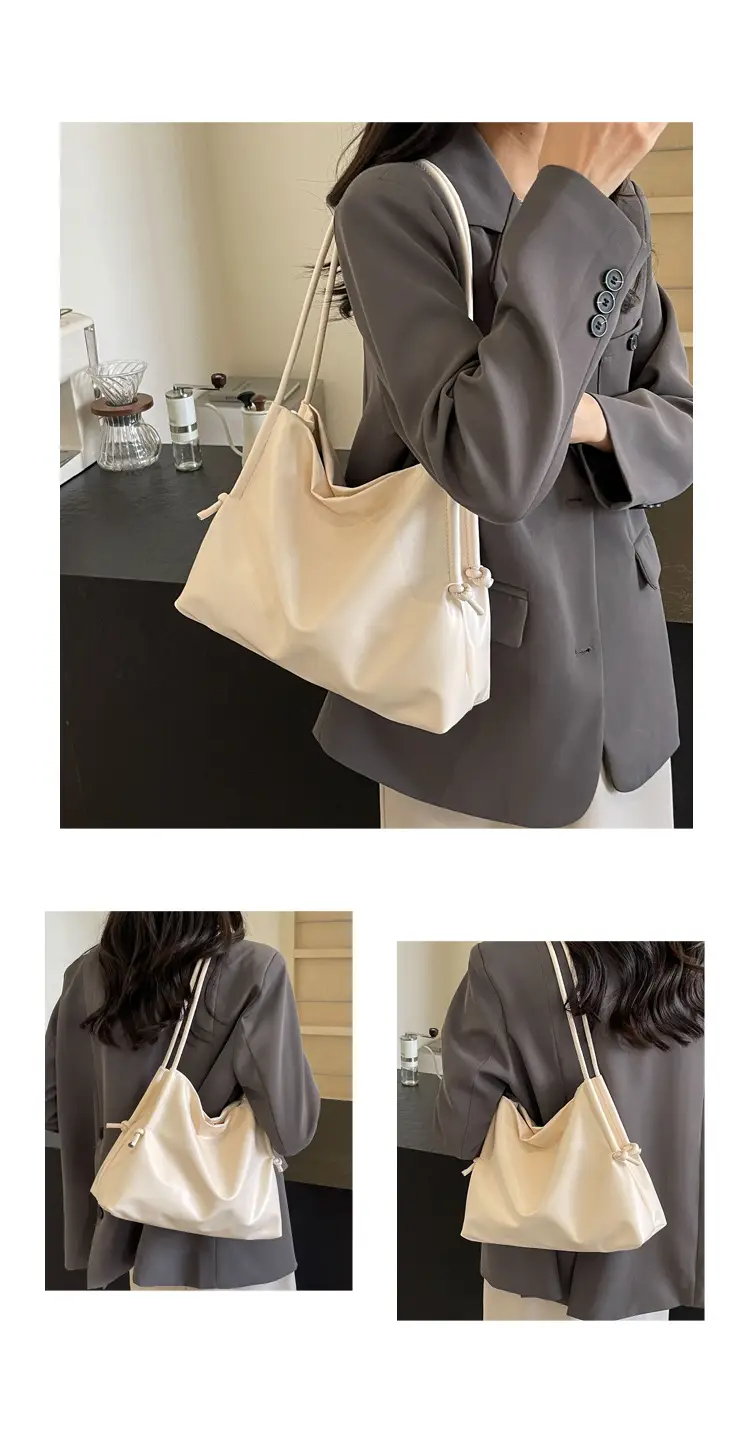 Soft PU Bucket Bag Women's 2024 New Fashionable — feature 27