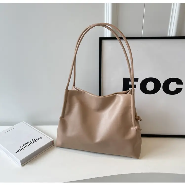 Soft PU Bucket Bag Women's 2024 New Fashionable - Image 5