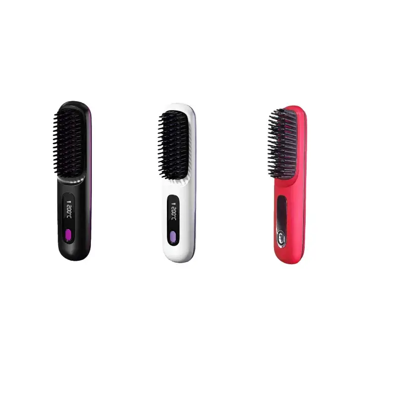 Wireless Hair Straightener with Negative Ion Technology - Image 35