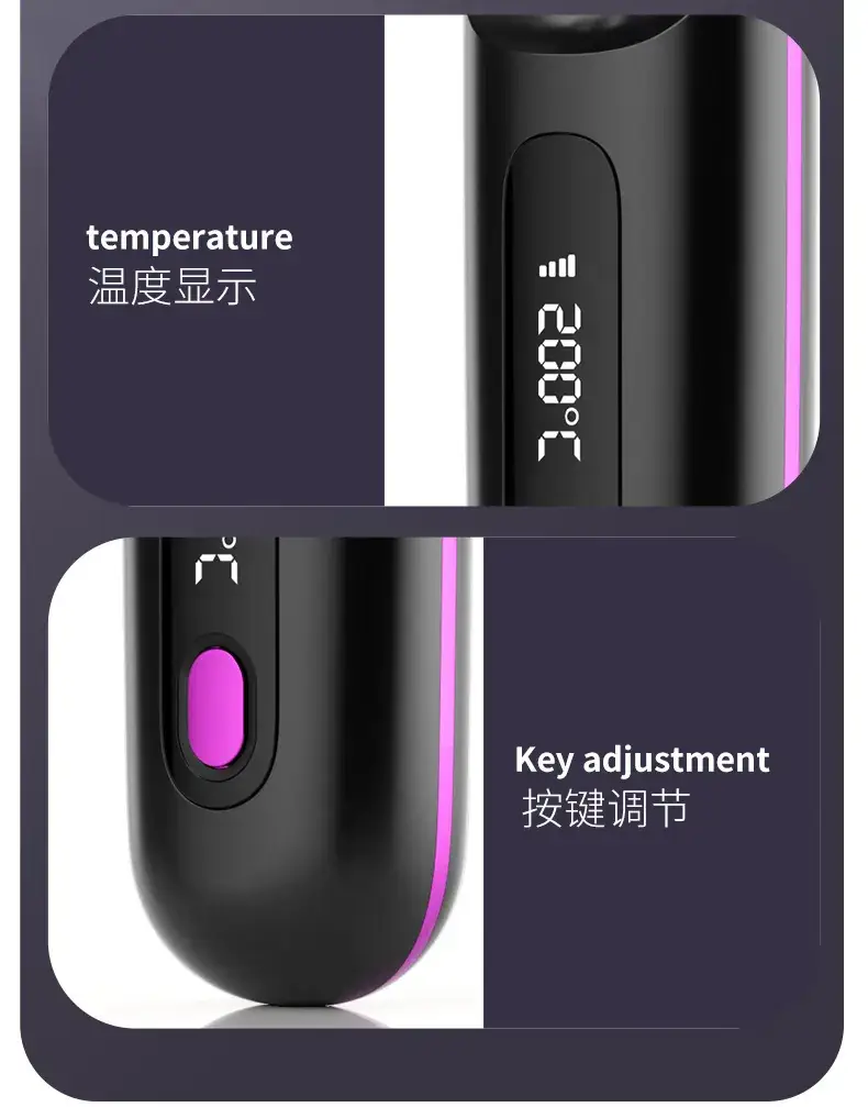 Wireless Hair Straightener with Negative Ion Technology — feature 25