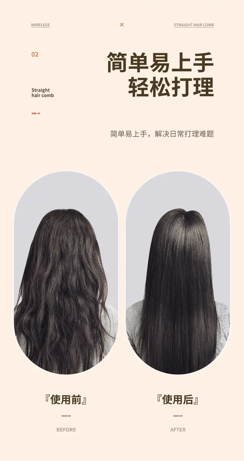 Wireless Hair Straightener with Negative Ion Technology — feature 30