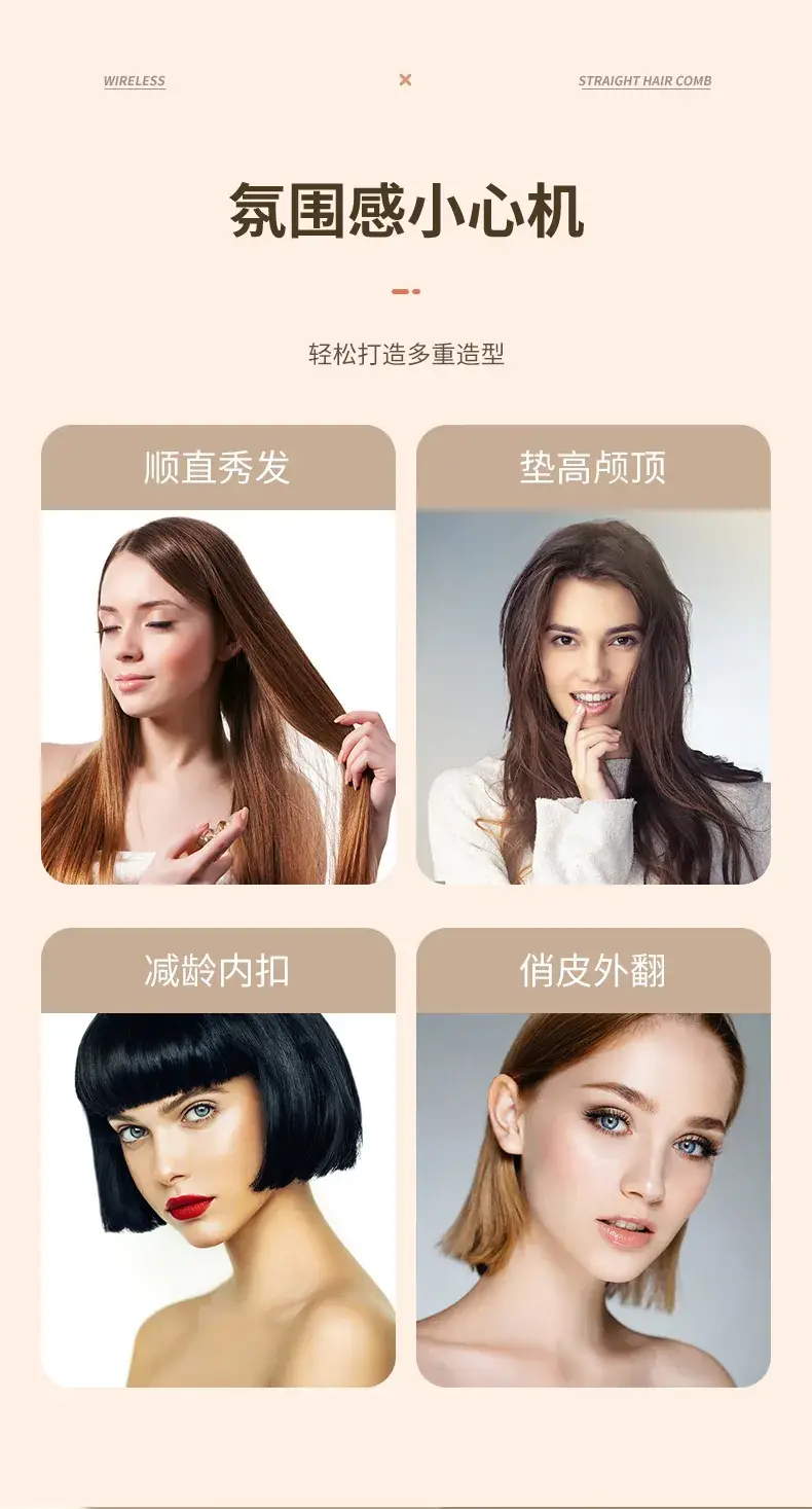 Wireless Hair Straightener with Negative Ion Technology — feature 32