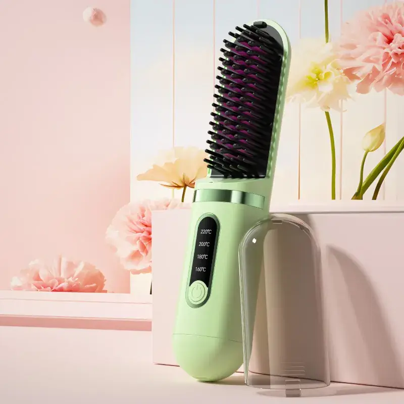 Wireless Hair Straightener with Negative Ion Technology - Image 14
