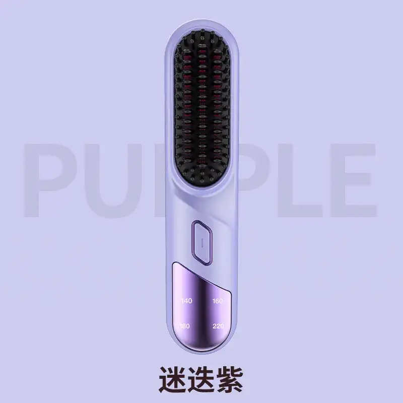 Wireless Hair Straightener with Negative Ion Technology - Image 16
