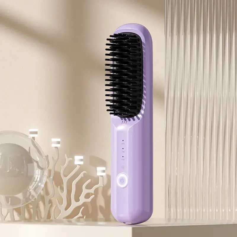 Wireless Hair Straightener with Negative Ion Technology - Image 19