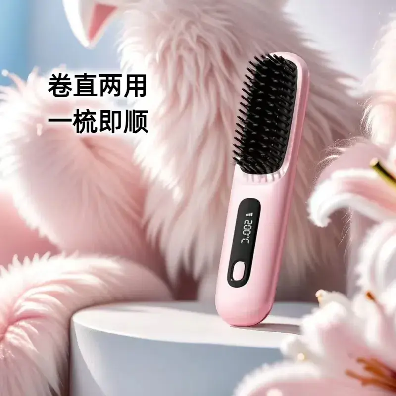 Wireless Hair Straightener with Negative Ion Technology - Image 4