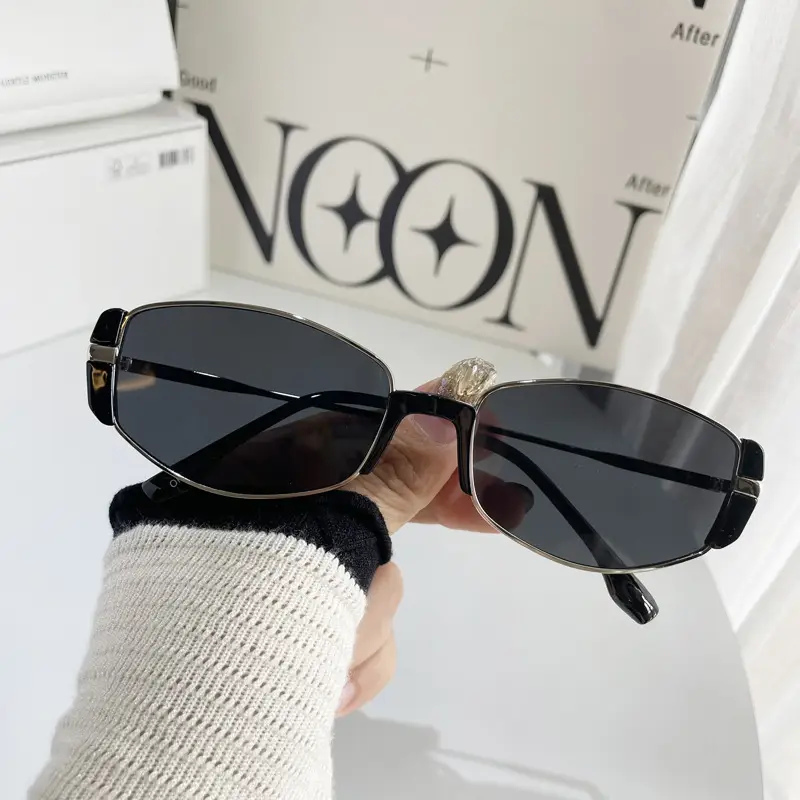 Modern Retro Brown Cat's Eye Sunglasses Women - Image 10