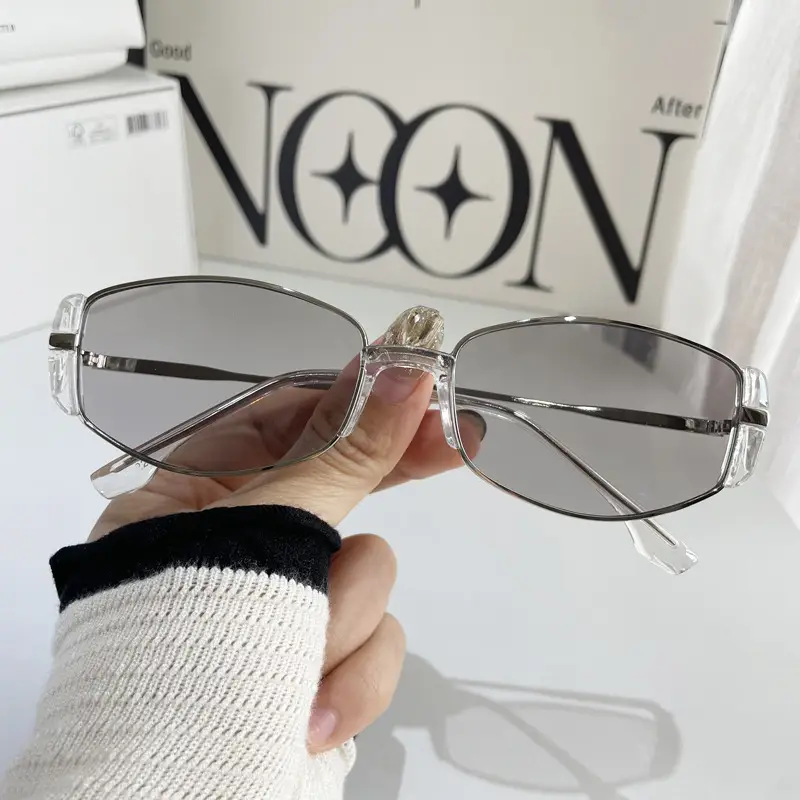 Modern Retro Brown Cat's Eye Sunglasses Women - Image 3
