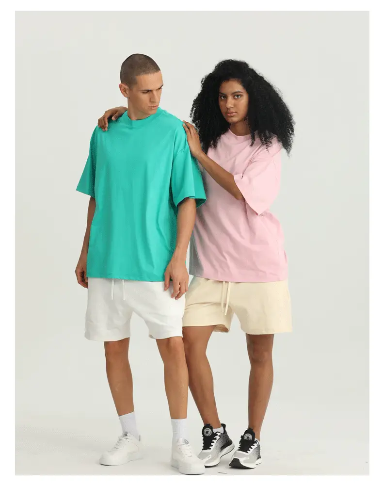 Men's Ice Blue Short Sleeve T-Shirt 220 — feature 12