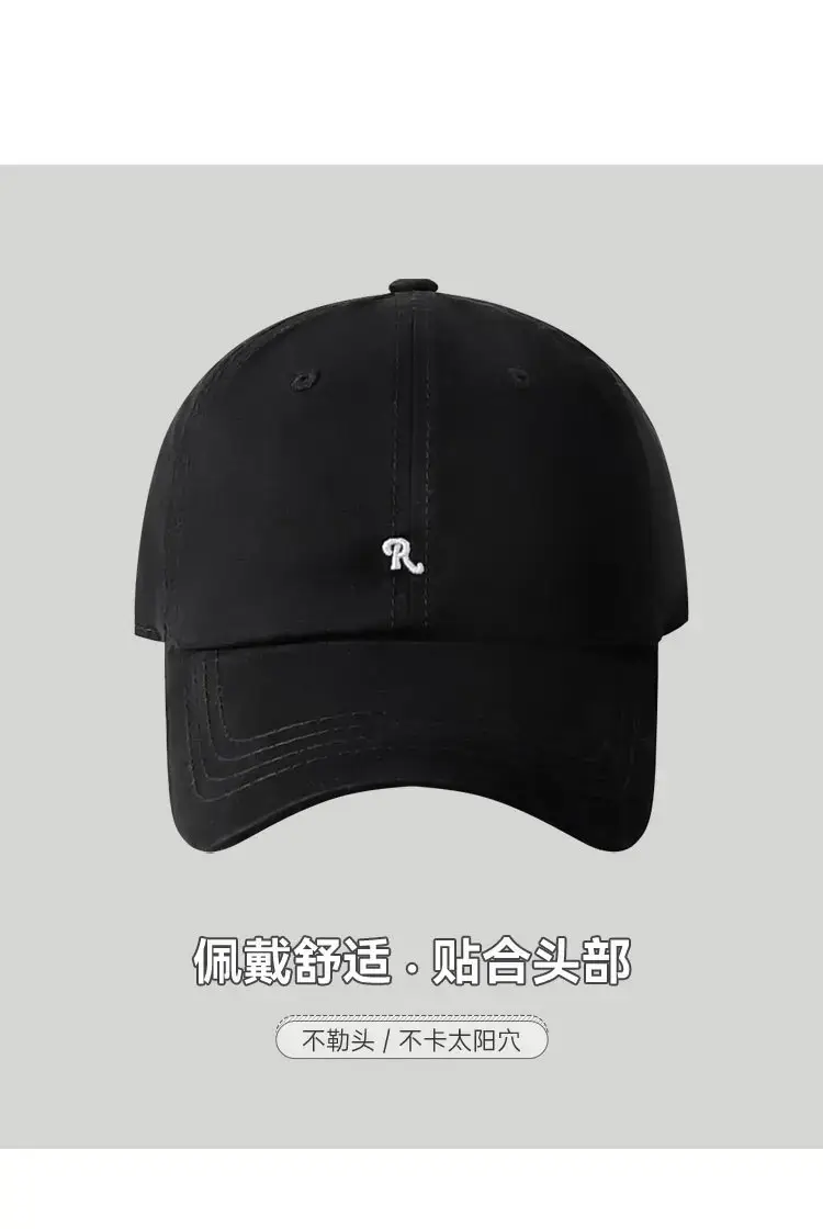 Women Baseball Cap Beige Embroidered Soft Top — feature 6