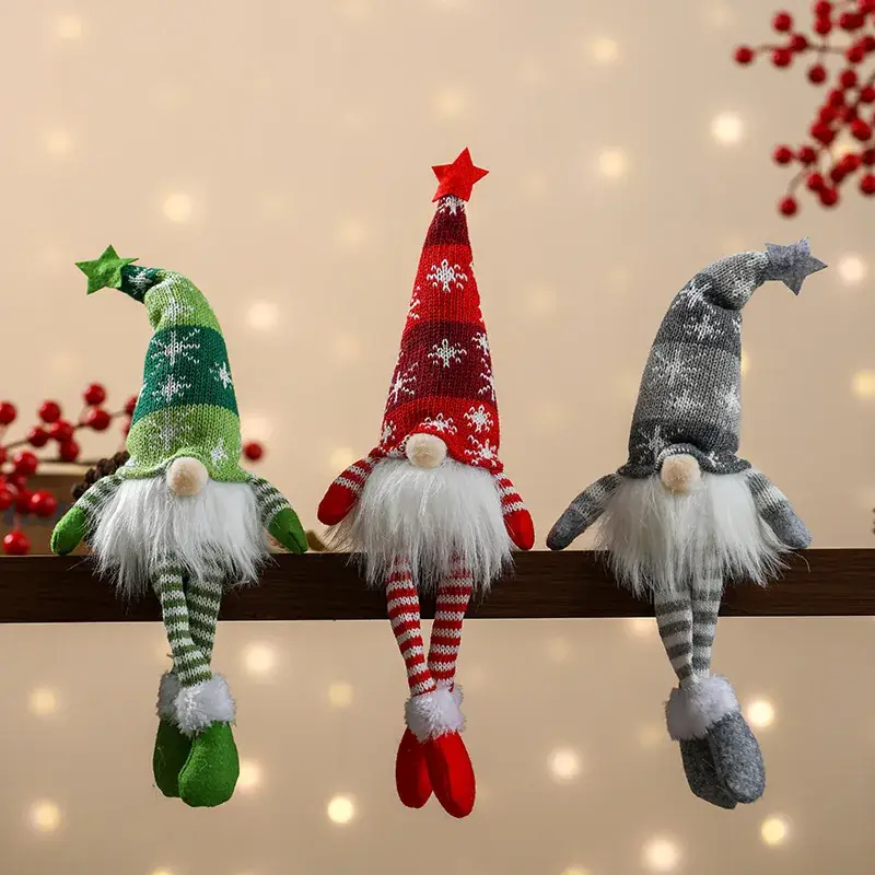 Christmas Faceless Doll Star Hat with Light - Image 9