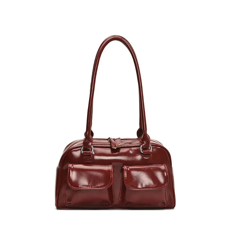 2024 Korean Style Underarm Bag Women Silver Transparent - Image 11