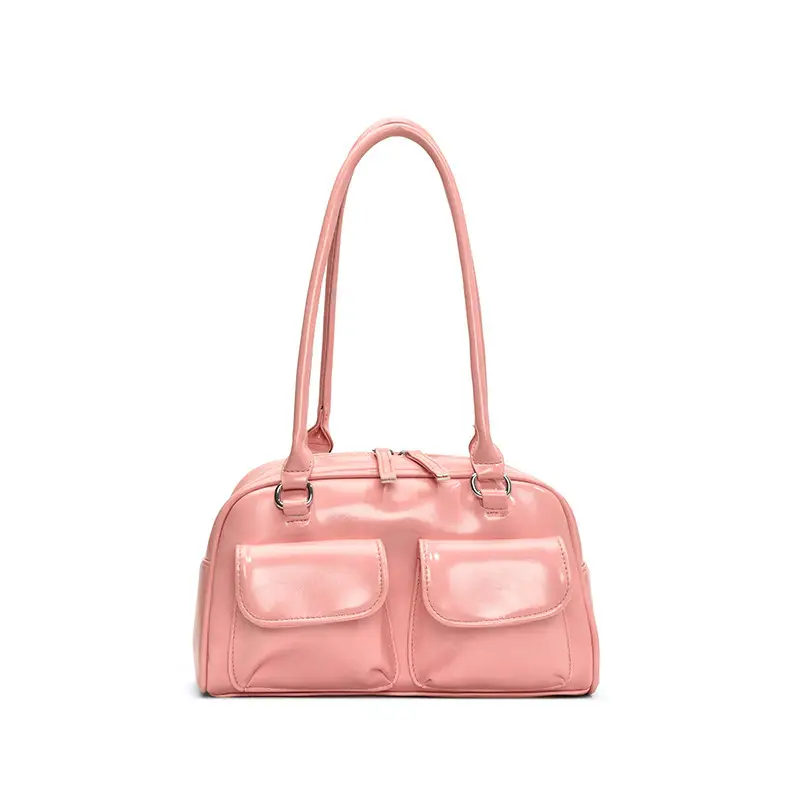 2024 Korean Style Underarm Bag Women Silver Transparent - Image 3