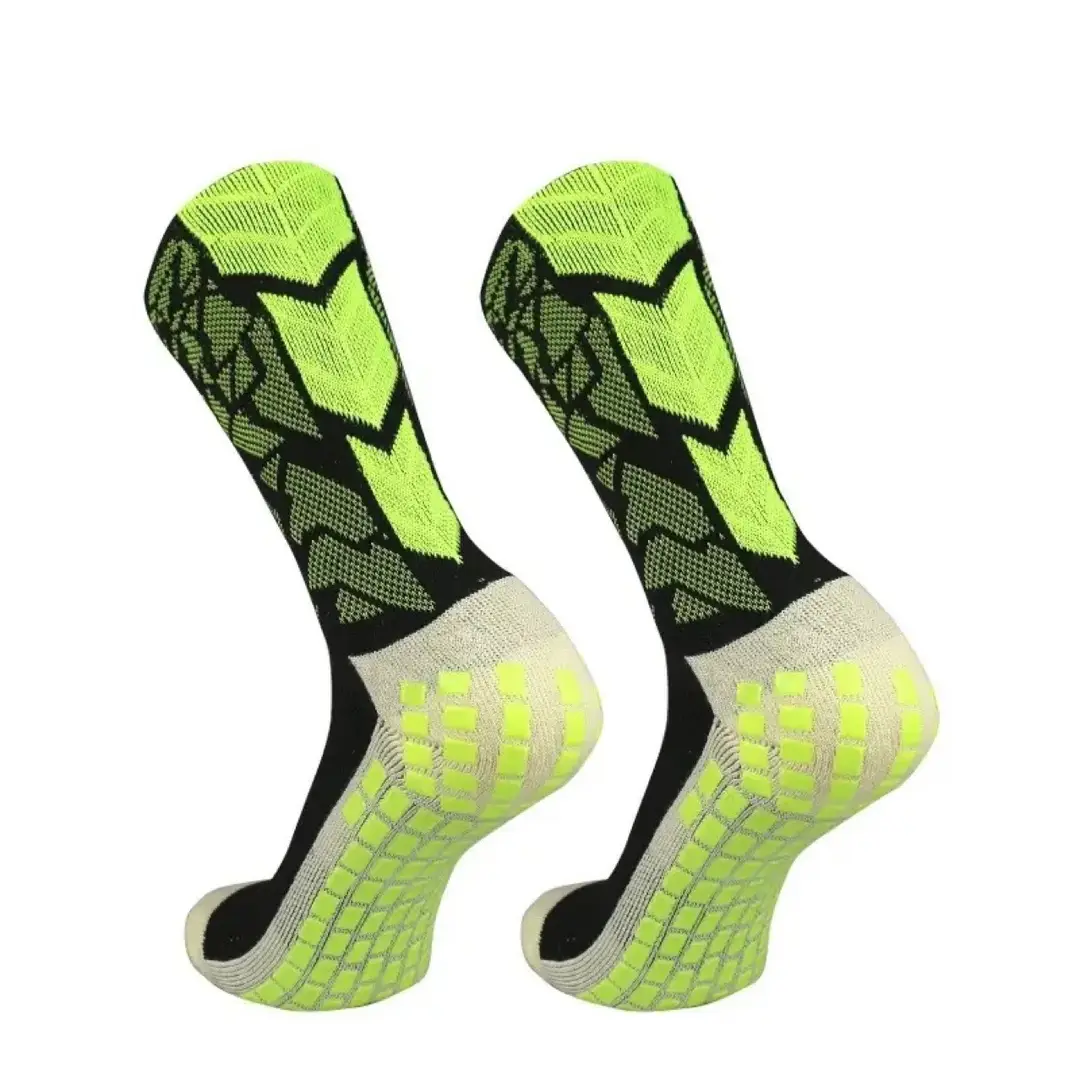 Color Football Sports Socks Middle Tube Non-slip Competition Training Outdoor Thickened Towel Bottom Running Sports Socks for Men