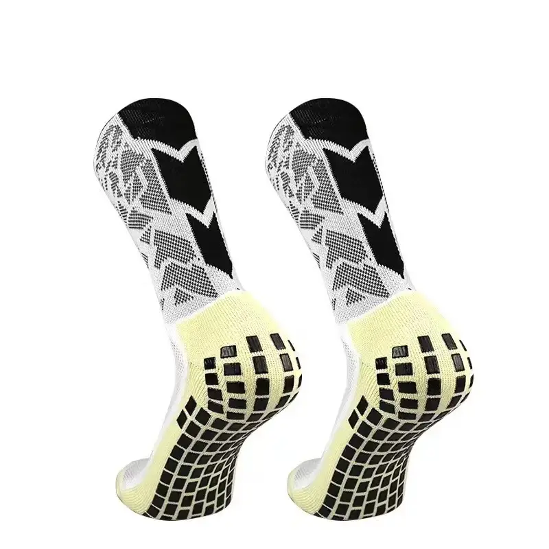 Color Football Sports Socks Middle Tube Non-slip Competition Training Outdoor Thickened Towel Bottom Running Sports Socks for Men — feature 11