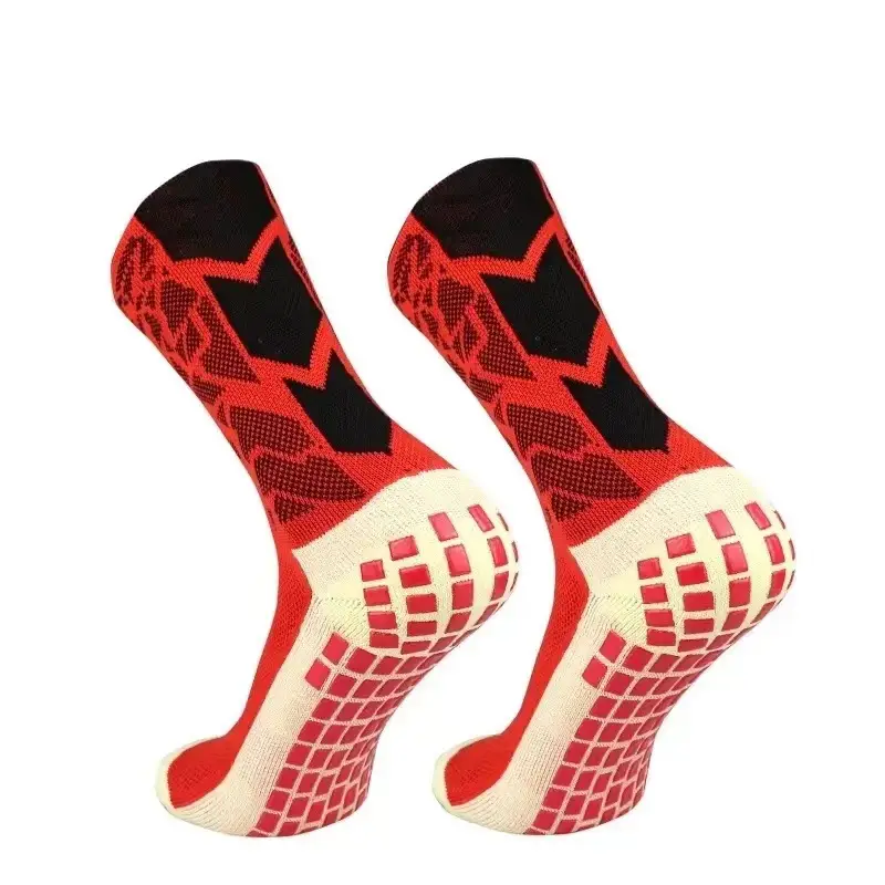 Color Football Sports Socks Middle Tube Non-slip Competition Training Outdoor Thickened Towel Bottom Running Sports Socks for Men — feature 8