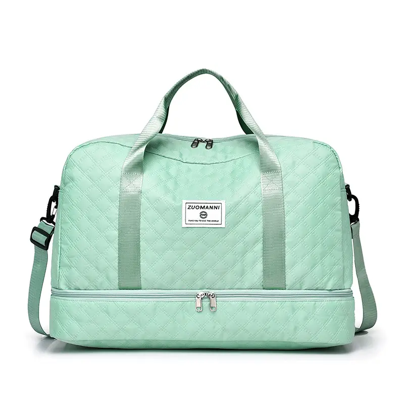 Cross-border Travel Bag Lightweight Gym Bag with Shoe Bin - Image 6