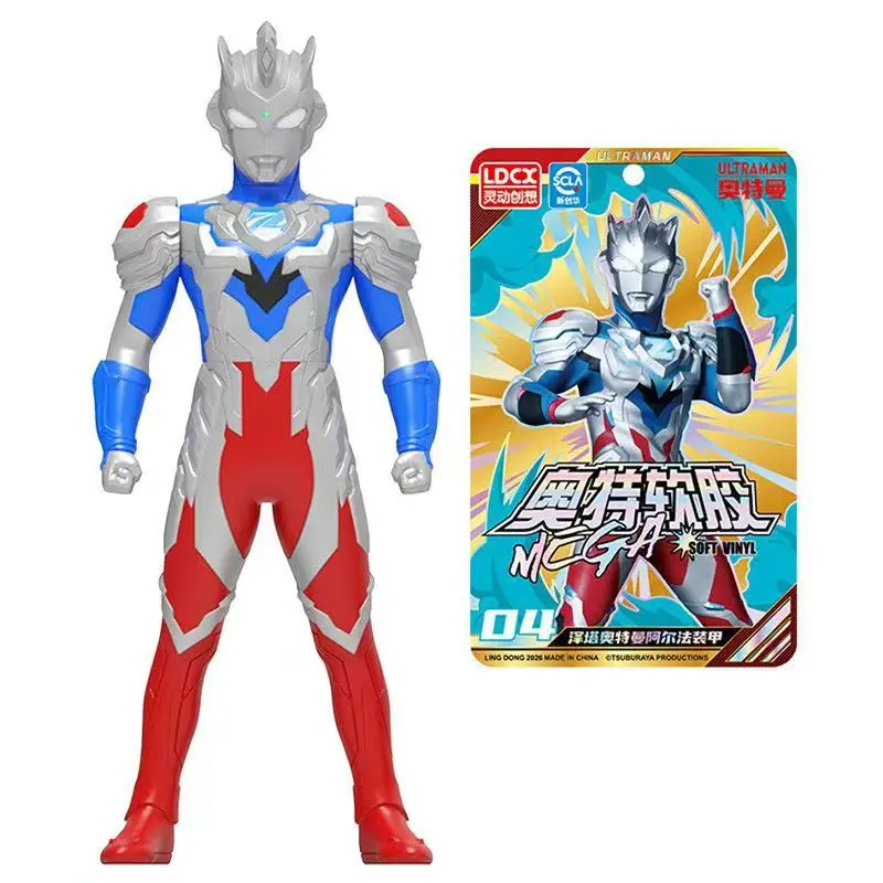 Authentic Ultraman Soft Plastic Toys, Movable Figures for Children, Little Monsters, Complete Set of Collectible Action Figures, Gifts — feature 35