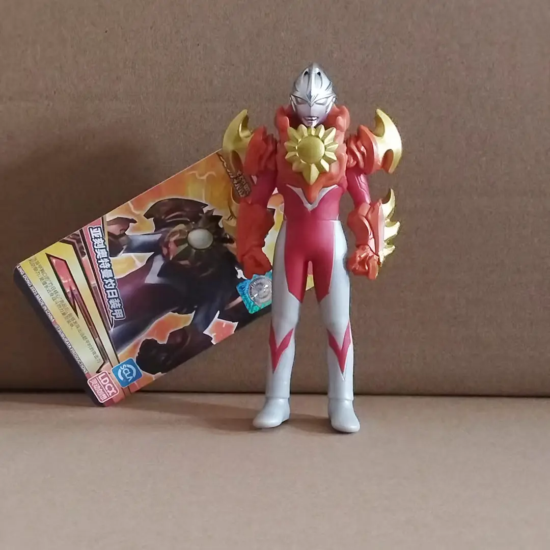 Authentic Ultraman Soft Plastic Toys, Movable Figures for Children, Little Monsters, Complete Set of Collectible Action Figures, Gifts