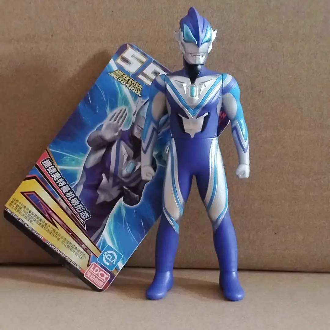 Authentic Ultraman Soft Plastic Toys, Movable Figures for Children, Little Monsters, Complete Set of Collectible Action Figures, Gifts