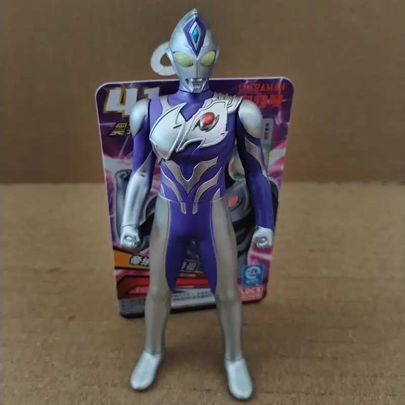 Authentic Ultraman Soft Plastic Toys, Movable Figures for Children, Little Monsters, Complete Set of Collectible Action Figures, Gifts
